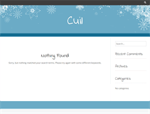 Tablet Screenshot of cuil.pt